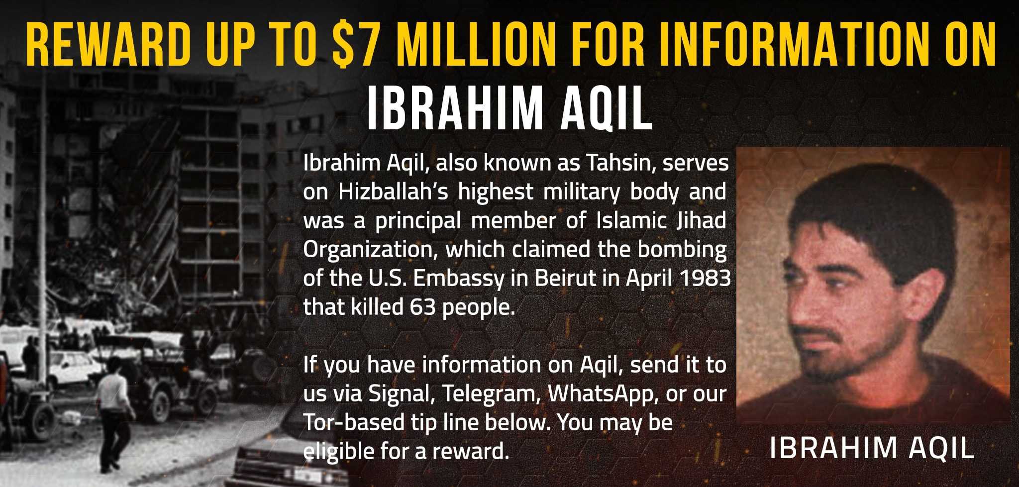 ibrahim aqil Killed! Good News!